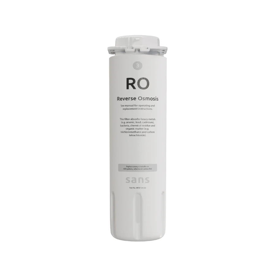 Sans Water Purifier: Reverse Osmosis Replacement Filter